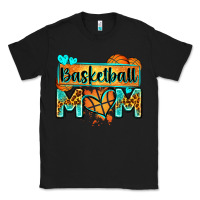 Black basketball mom with leopard Classic Tee - Zillion Design Studio
