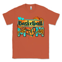 Copper basketball mom with leopard Classic Tee - Zillion Design Studio