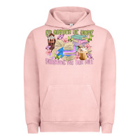 Pigment Salmon id rather be home finishing my tbr pile Urban Hoodie - MaliasSmallBusiness