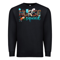 Black nurse squad Premium Sweatshirt - BundleAndBundleShop