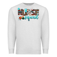 Oatmeal Heather nurse squad Premium Sweatshirt - BundleAndBundleShop