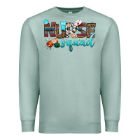 Seafoam nurse squad Premium Sweatshirt - BundleAndBundleShop