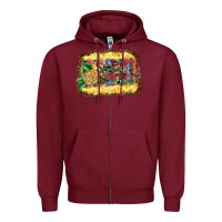 Burgundy sweet and sassy Zipper Hoodie - SublimationCraftShop