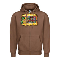 Chestnut sweet and sassy Zipper Hoodie - SublimationCraftShop