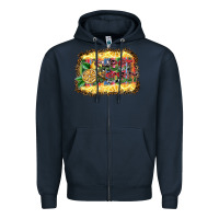 Navy sweet and sassy Zipper Hoodie - SublimationCraftShop