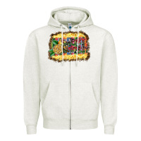 Oatmeal Heather sweet and sassy Zipper Hoodie - SublimationCraftShop