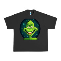 Pigment Black Grinch Urban Heavy Tee - Unal Design