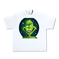 White Grinch Urban Heavy Tee - Unal Design