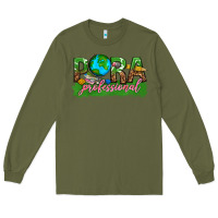 Army Green para professional Long Sleeve Tee - texasbilliewilder
