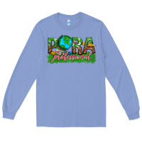 Colony Blue para professional Long Sleeve Tee - texasbilliewilder