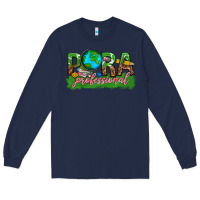 Navy para professional Long Sleeve Tee - texasbilliewilder