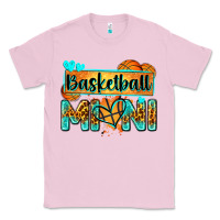 Bubblegum Pink basketball mini with leopard Classic Tee - Zillion Design Studio