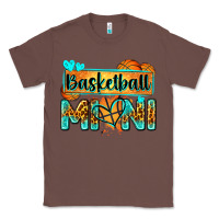 Chestnut basketball mini with leopard Classic Tee - Zillion Design Studio