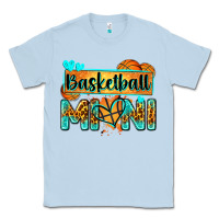 Dusty Blue basketball mini with leopard Classic Tee - Zillion Design Studio