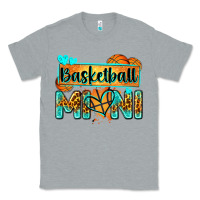 Heather Grey basketball mini with leopard Classic Tee - Zillion Design Studio
