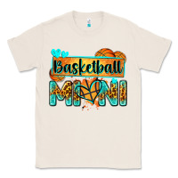 Natural basketball mini with leopard Classic Tee - Zillion Design Studio