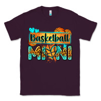 Plum basketball mini with leopard Classic Tee - Zillion Design Studio