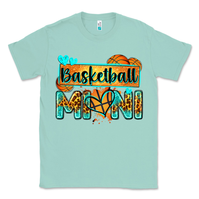 Basketball Mini With Leopard Classic Tee by Zillion Design Studio | Teevron