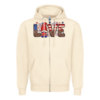 Sandshell Love gnome Zipper Hoodie - Neo Western