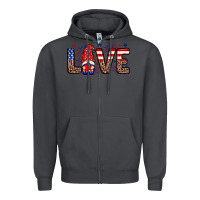 Smoke Love gnome Zipper Hoodie - Neo Western