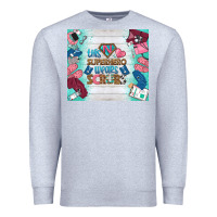 Heather Grey this superhero wears scrubs tumbler Premium Sweatshirt - BundleAndBundleShop