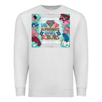 Oatmeal Heather this superhero wears scrubs tumbler Premium Sweatshirt - BundleAndBundleShop