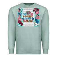 Seafoam this superhero wears scrubs tumbler Premium Sweatshirt - BundleAndBundleShop