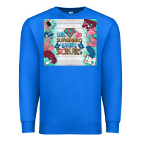 True Royal this superhero wears scrubs tumbler Premium Sweatshirt - BundleAndBundleShop