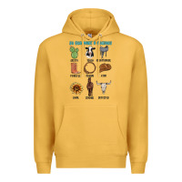 Mustard so god made a cowboy Premium Hoodie - MaliasSmallBusiness