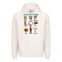 Pale Pink so god made a cowboy Premium Hoodie - MaliasSmallBusiness