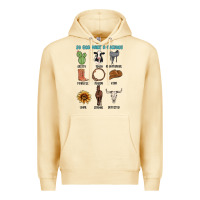 Pina Colada so god made a cowboy Premium Hoodie - MaliasSmallBusiness