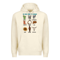 Sandshell so god made a cowboy Premium Hoodie - MaliasSmallBusiness