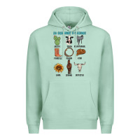 Seafoam so god made a cowboy Premium Hoodie - MaliasSmallBusiness