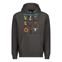 Smoke so god made a cowboy Premium Hoodie - MaliasSmallBusiness