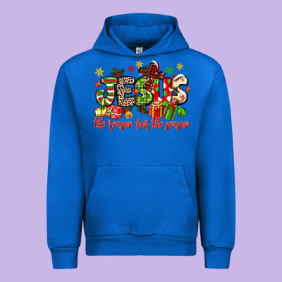 Jesus The Reason For The Season Urban Hoodie Designed By Maliassmallbusiness