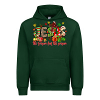 Forest Green jesus the reason for the season Urban Hoodie - MaliasSmallBusiness