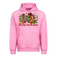 Fuchsia Pink jesus the reason for the season Urban Hoodie - MaliasSmallBusiness