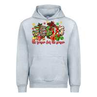 Heather Grey jesus the reason for the season Urban Hoodie - MaliasSmallBusiness