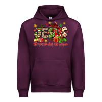 Mauve Wine jesus the reason for the season Urban Hoodie - MaliasSmallBusiness