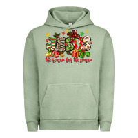 Pigment Oil Green jesus the reason for the season Urban Hoodie - MaliasSmallBusiness