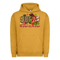 Pigment Peanut Butter jesus the reason for the season Urban Hoodie - MaliasSmallBusiness
