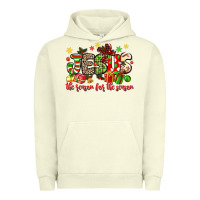 Pigment Pistachio jesus the reason for the season Urban Hoodie - MaliasSmallBusiness