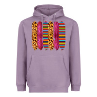 Lavender Pink Leopard Serape Brush Strokes Heavyweight Hoodie - Bettercallsaul