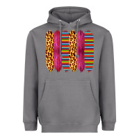 Storm Pink Leopard Serape Brush Strokes Heavyweight Hoodie - Bettercallsaul