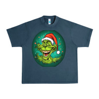 Midnight Navy Grinch Urban Heavy Tee - Unal Design