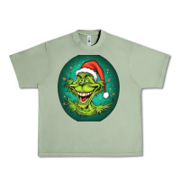Oil Green Grinch Urban Heavy Tee - Unal Design