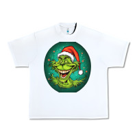 White Grinch Urban Heavy Tee - Unal Design
