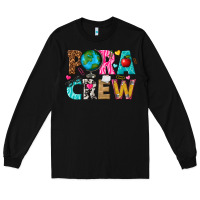 Black para crew Long Sleeve Tee - texasbilliewilder