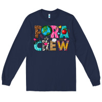 Navy para crew Long Sleeve Tee - texasbilliewilder