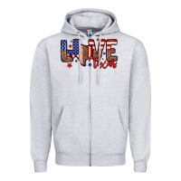 Heather Grey Love Texas Zipper Hoodie - Neo Western